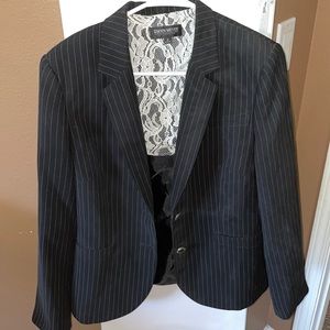 John Meyer Pencil stripe Blazer